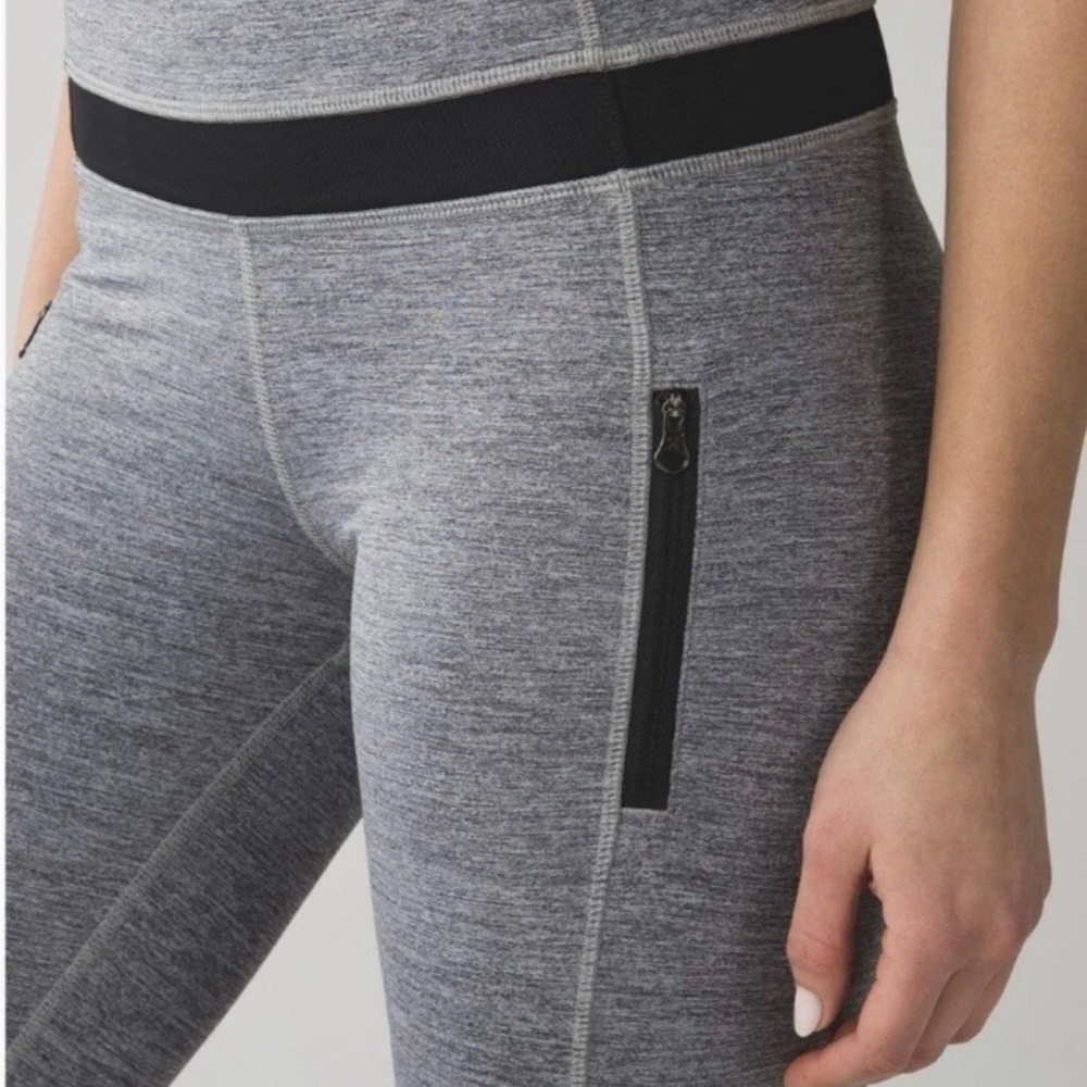 LULULEMON Inspire Tight II (Mesh) ‘Wee Are From Space’ Black Slate 8 - Picture 4 of 10